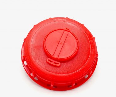 IBC 6" (155MM) Vent/Seal Red Cap