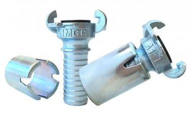 COUPLING MCC 20MM (3/4") CRIMPED HOSE END A TYPE