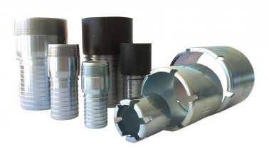 KC CRIMP NIPPLE 80MM (3") BSP STEEL ZP