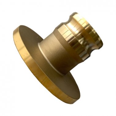 CAMLOCK 100MM (4") FLANGED ADAPTOR BRASS TYPE LA