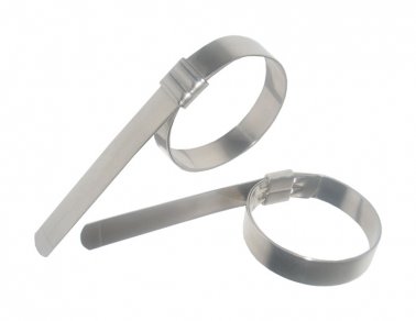 CLAMP MCC J SERIES PREFORMED ID  88MM  12.7MM WIDTH SS 201
