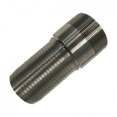 KC CRIMP NIPPLE 40MM (1 1/2") NPT SS316