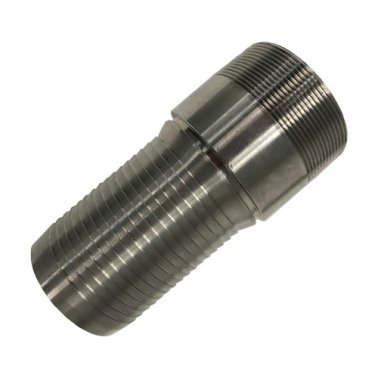 KC CRIMP NIPPLE 100MM (4") NPT SS316