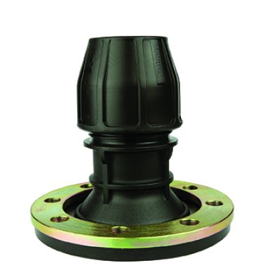 METRIC FLANGED ADAPTOR (POLY X FLANGE) 63MM X 2"