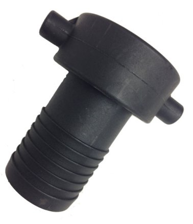 COUPLING 80MM (3") BSP FEMALE POLYPROPYLENE PIN LUG BLACK