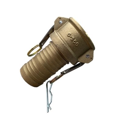 CAMLOCK 125MM (5") BRASS TYPE C
