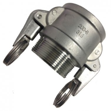 CAMLOCK 25MM (1") BSP PULL LOCK STAINLESS STEEL TYPE B