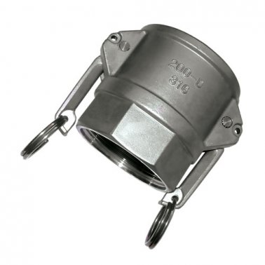 CAMLOCK 15MM (1/2") BSP STAINLESS STEEL TYPE D