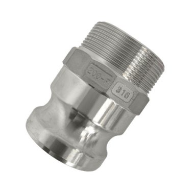 CAMLOCK 15MM (1/2") BSP STAINLESS STEEL TYPE F