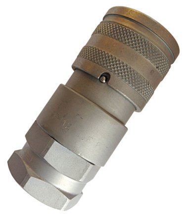 FFH SERIES COUPLER 12MM BODY X (1-1/16") UNF FEMALE ORB M/S