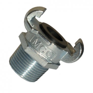 COUPLING MCC 20MM (3/4") MALE NPT A TYPE ZP