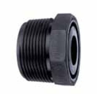 REDUCING BUSH 100MM (4") MBSP X 80MM (3") FBSP POLYPROPYLENE