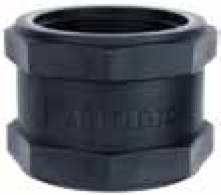 SOCKET 20MM (3/4") X 6MM(1/4") FBSP POLYPROPYLENE
