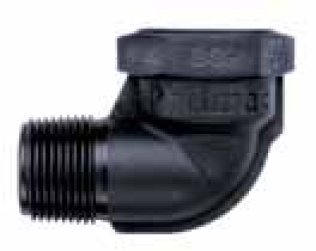 ELBOW MF 32MM (1-1/4") MBSP X FBSP POLYPROPYLENE