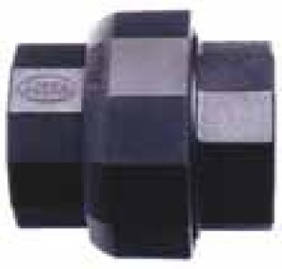 BARREL UNION 25MM (1") FBSP POLYPROPYLENE