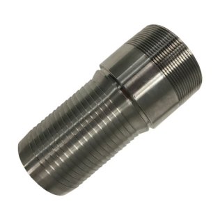 KC CRIMP NIPPLE 25MM (1") NPT SS316