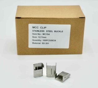 Buckles "Clip" Style Stainless Steel 201