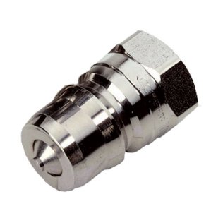 FASTER® Series HNV: ISO-B Hydraulic BSP Nipple [Stainless Steel 316]