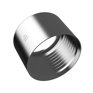 CRIMP SANITARY FERRULE(2-1/2")SUITS OD 81-82.5MM SS304