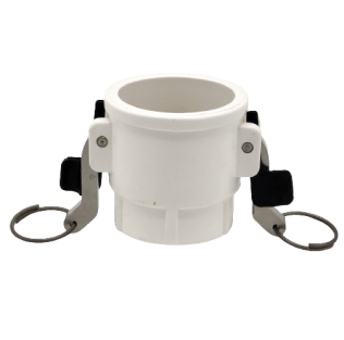 CAMLOCK 50MM (2") BSPP PVDF TYPE D