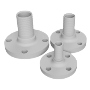 Flanged Hose Tail - ANSI 150 Polypropylene