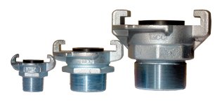 COUPLING MCC 32MM (1 1/4") M BSPT S TYPE ZP