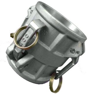CAMLOCK 80MM (3") SPOOL COUPLER ALUMINIUM TYPE DD