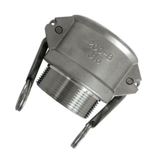 CAMLOCK 25MM (1") BSP STAINLESS STEEL TYPE B