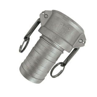 CAMLOCK 125MM (5") STAINLESS STEEL TYPE C