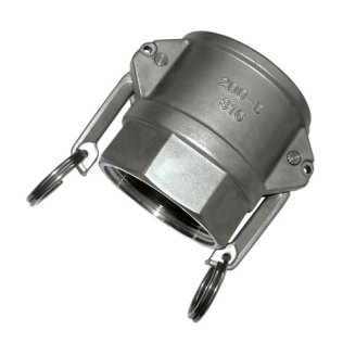 CAMLOCK 20MM (3/4") BSP STAINLESS STEEL TYPE D