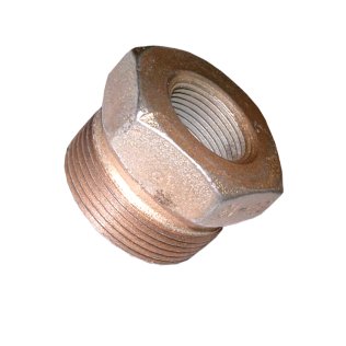 STEAM COUPLING 40MM (1 1/2") FEMALE NPT SPUD CARBON STEEL ZI