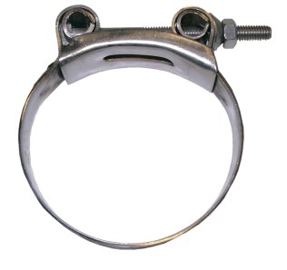 SUPERIOR CLAMP SUITS OD 52-55MM STAINLESS STEEL