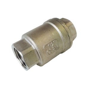 SPRING CHECK VALVE 10MM (3/8") BSP SS316 2-PIECE