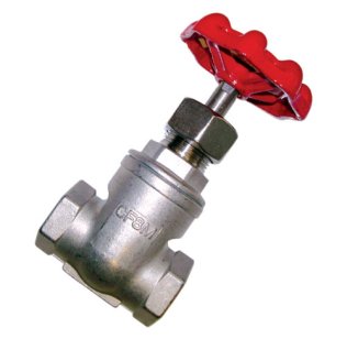 GATE VALVE 25MM (1") BSP SS316