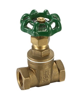 GATE VALVE 20MM (3/4") BRASS WATERMARK APPRVD