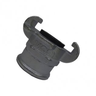 COUPLING BLK PNTHR 10MM (3/8") F BSP S TYPE