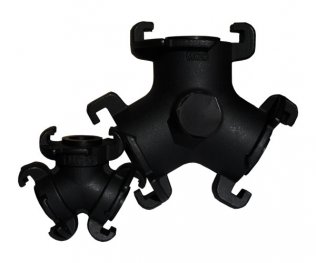 COUPLING BLK PNTHR 10 - 32MM (3/8" - 1 1/4") TW S TYPE