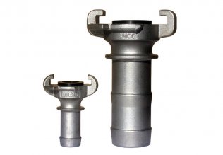 COUPLING MCC 50MM (2") HOSE END S TYPE SS316