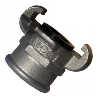 COUPLING MCC 15MM (1/2") FEMALE BSP S TYPE SS316