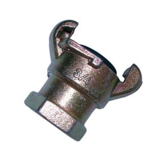 COUPLING CLAW 20MM (3/4") BSP FEM UNIVERSAL B TYPE ZP