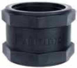SOCKET 50MM (2") X 20MM (3/4") FBSP POLYPROPYLENE
