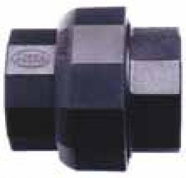 BARREL UNION 25MM (1") FBSP POLYPROPYLENE