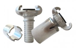 COUPLING MCC 50MM (2") CRIMPED HOSE END S TYPE SS316