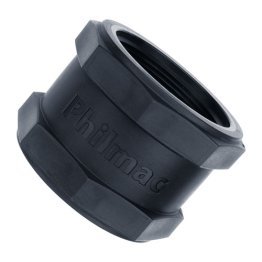 SOCKET RED 40MM (1 1/2") X 25MM (1") POLYPROPYLENE