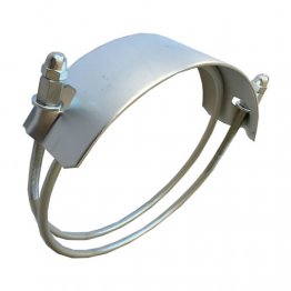 SPIRAL CLAMP RIGHT HAND 40MM (1-1/2") CARBON STEEL Z/PLATED