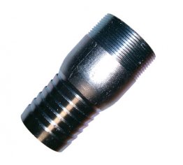 KC NIPPLE 25MM (1") NPT STEEL ZP