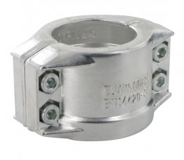 CLAMP 75MM X 10MM DIN 2817 ALUMINIUM SUITS OD 94 - 97
