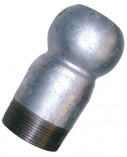 COUPLING 150MM (6") BSP MALE X MALE STEEL LEVER LOCK BAUER