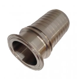 CRIMP STEM 100MM (4") TRI-CLAMP BS 4825 PART:3 SS