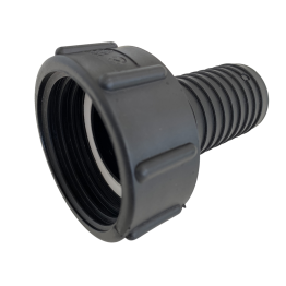 IBC S60MM X 6MM PITCH FEM X 25MM(1") HOSETAIL PP